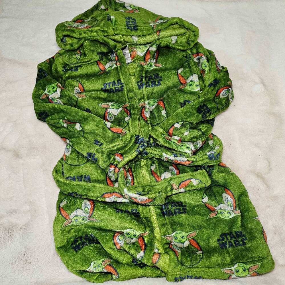 Star Wars Baby Yoda Hooded robe soft Plush